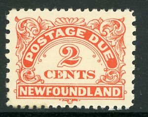 Canada 1946 Newfoundland 2¢ Perf 11x9 Postage Due Scott # J2a  MNH G161