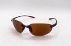 Serengeti Rimless Sunglasses Polarized Celcio 7519 Made In Japan - Lenses Rough