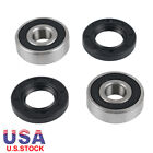 Front Axle Wheel Carrier Bearings Seals Kit For Honda ATC 250R 250SX ATC200S (For: More than one vehicle)