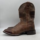 Ariat Circuit Patriot 10029699 Mens Brown Pull On Western Boots Size 10.5 D