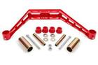 BMR Fit 79-93 Ford Mustang Transmission Crossmember TH400 / T-56 - Red