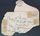 DUZIK S: Transvaal 1896 Piece of Cover Registered February 1896 (Nos482)**