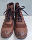 UGG Cayli Women's Waterproof Leather Suede Lace Up Coconut Shell Boots Size 7