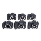 AS-IS Lot of 6 Canon EOS Digital SLR Camera Bodies for Parts
