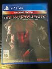 Metal Gear Solid V The Phantom Pain Day One Edition PS4 Complete with Map Tested