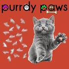 Soft Nail Caps For Cat Claws ( CLEAR ) * Purrdy Paws Brand *4 Sizes
