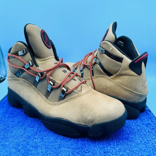 Nike Air Jordan Winterized 6 Rings Men Shoes 414845 202 Boot Rocky Tan - Size 12