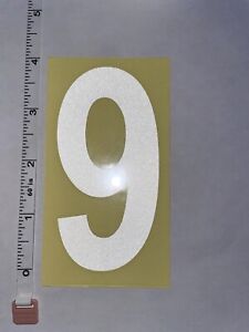 Reflective 4” Inch House Home Mailbox Street Numbers Stickers Labels Individual