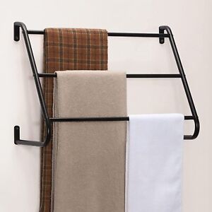 3Tier Towel Bars Bathroom Towel Rack Ladder Towel Rails Wall Mount Towels Shelve