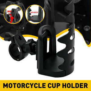Motorcycle Cup Holder Drink Basket ABS Plastic Fits 17-32mm Diameter Accessories