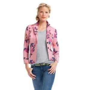 CAbi| 2 Small | Rose Garden Jacket Floral Blazer