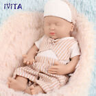 IVITA 15'' Full Body Soft Silicone Reborn Baby BOY Sleeping Silicone Doll