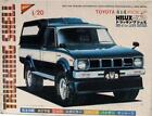 Vintage Nichimo 1/20 Toyota 4X4 Pick Up Hilux 4WD Trucking Shell Model Kit Rare