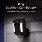 Ring Spotlight Cam Battery HD Security Camera Black Two-Way Talk and Siren