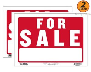 2 Pack - FOR SALE Sign 9