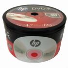 50-Pack HP 16X Logo Blank DVD-R DVDR Recordable Disc Media 4.7GB Shrink Wrapped
