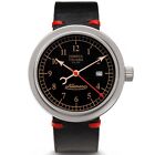 Allemano Men's '1919 DAY' Black Dial Automatic Watch DAYA1919NPPB-N