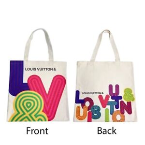 Louis Vuitton Novelty Canvas Eco Tote bag Shenzhen exhibition 2022 Limited NEW