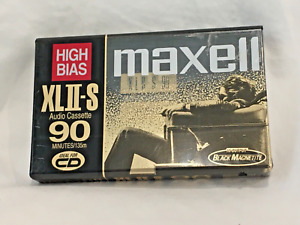 MAXELL HIGH BIAS XL II-S 90 MINUTES AUDIO CASSETTE SEALED BLANK
