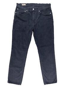 Levi's Lot 511 Slim Fit Straight Leg Gray Corduroy Jeans Men's Size 34x30