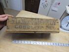 RARE Antique   the always ready cobbler set BOOT & SHOE REPAIRS WOOD BOX Crate