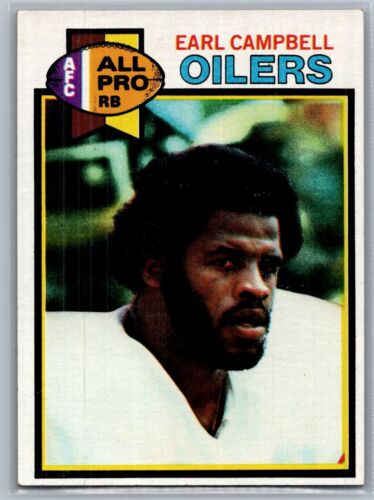 1979 Topps - #390 Earl Campbell (RC) - HOF EX *TEXCARDS*