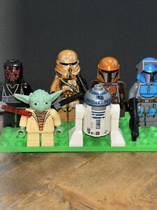 LEGO Star Wars Minifigures Lot - Mandalorian, Clone Trooper,Jedi, Sith -You Pick