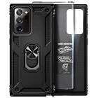 For Samsung Galaxy S23 Ultra/FE/Plus Case Shockproof Phone Cover +Tempered Glass