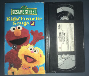 Sesame Street - Kids Favorite Songs 2 (VHS, 2001) Elmo