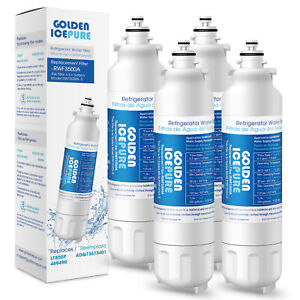 4 Pack Fit For LG LT800P ADQ73613401 HDX FML-4 ADQ73613401-S Water Filter