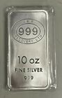 10 oz JBR Bullion Bar of .999 Fine Silver