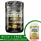 MuscleTech Platinum AMINO 2300 Aminos BCAAs Glutamine 320 Tabs !!!!SALE!!!!!