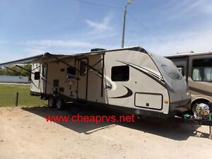 No Reserve Used Toy hauler camper trailer RV cheap repo Slide needs works garage