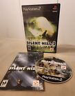 Silent Hill 2 (Sony PlayStation 2, 2001) II PS2 Black Label Complete RARE