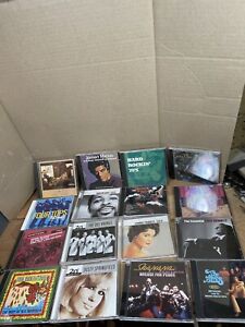 Huge Lot Of 16 CDs 1950’s 1960’s 1970’s Music