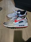 Size 10 - Nike Air Max 90 Icons - Silver Bullet