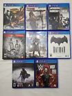 New ListingSony PlayStation 4 PS4 Video Game Lot Of 8 Titles In Pictures