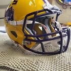 Rare Riddell Speed Football helmet  Yellow CAMDEN HIGH SCHOOL  Adult XL -