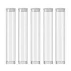 SKMZ Plastic Clear PVC Tube Transparent Storage 0.5ML 1ML Empty Cartridges Tu...