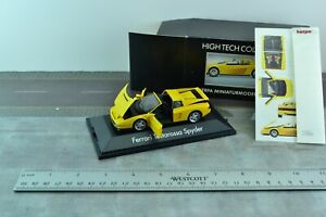 Herpa 10313 Ferrari Testarossa Spyder Car Yellow 1/43 Scale