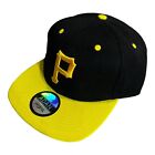 New ListingPittsburgh Pirates Snapback ADAN Adjustable Cap Hat Black & Yellow