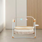 New ListingPortable Electric Bluetooth Baby Swing Cradle Bassinet Rocking Crib Infant Bed