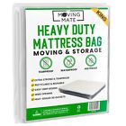 King Size Mattress Bag for Moving and Storage - 5 Mil Mattress Cover for Movi...