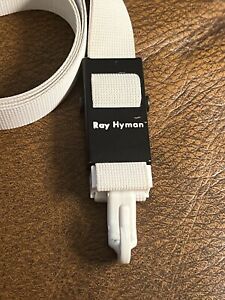 Vintage White Ray Hyman Saxophone Strap
