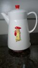 1962 Holt Howard “Coq Rouge” Rooster Electric Coffee Hot Pot Untested No Cord