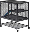 Deluxe Critter Nation Single Unit Small Animal Cage (Model 161) Includes 1 Leak-