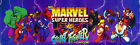 Marvel Super Heroes vs Street Fighter Arcade Marquee For Header/Backlit Sign