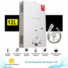 24KW Instant Hot Water Heater Tankless Gas Boiler LPG Propane 12L Camping Shower