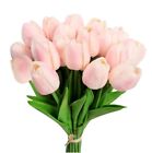 10Pcs Artificial Tulip Flowers Fake Flower Bouquet for Wedding Party Home Decor