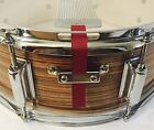 x2 SnareFlair Custom Snare Drum 🥁 Straps Wine Red USA Percussion Set of 2